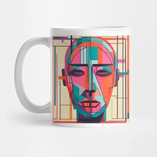 Cubist Android T-Shirt Mug